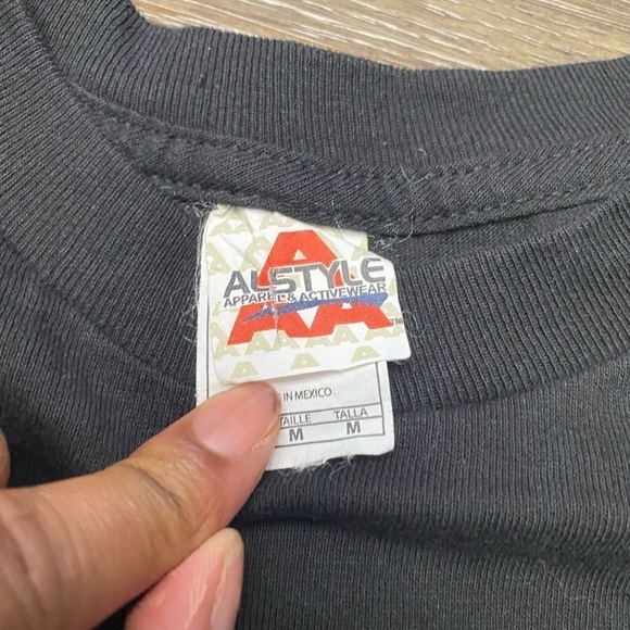 Alstyle  Apparel active wear About that life graphic t shirt with emoji - Picture 5 of 7